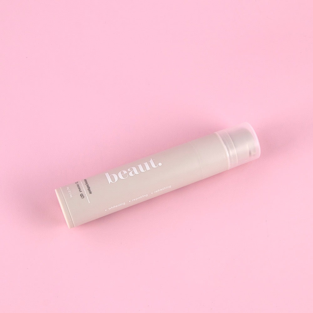 coconut whitening toothpaste-Health/Beauty-Dear Me Southern Boutique, located in DeRidder, Louisiana