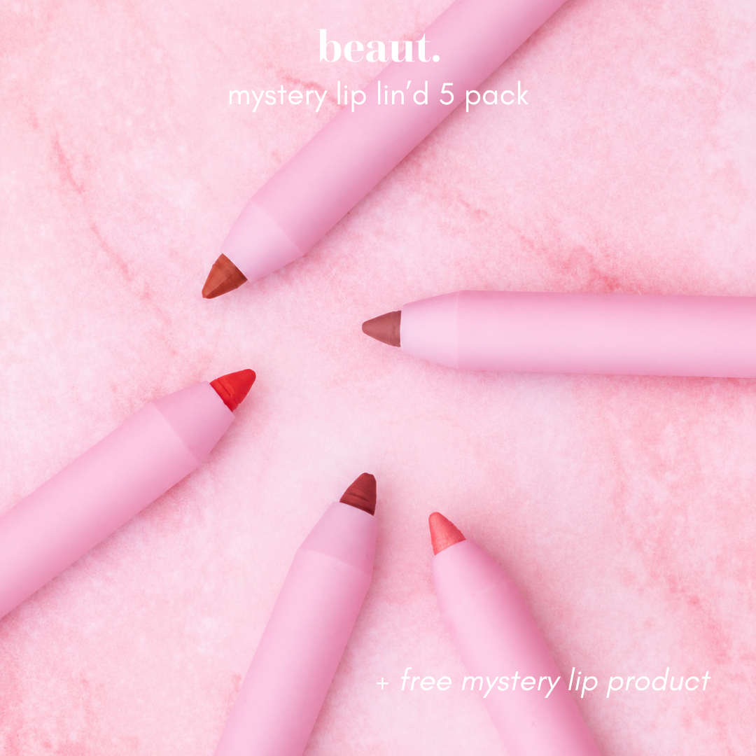 lip lin'd pack of 5 + free mystery lip-Dear Me Southern Boutique, located in DeRidder, Louisiana
