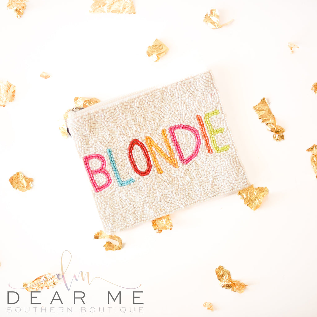 Blondie Coin Purse-Dear Me Southern Boutique, located in DeRidder, Louisiana