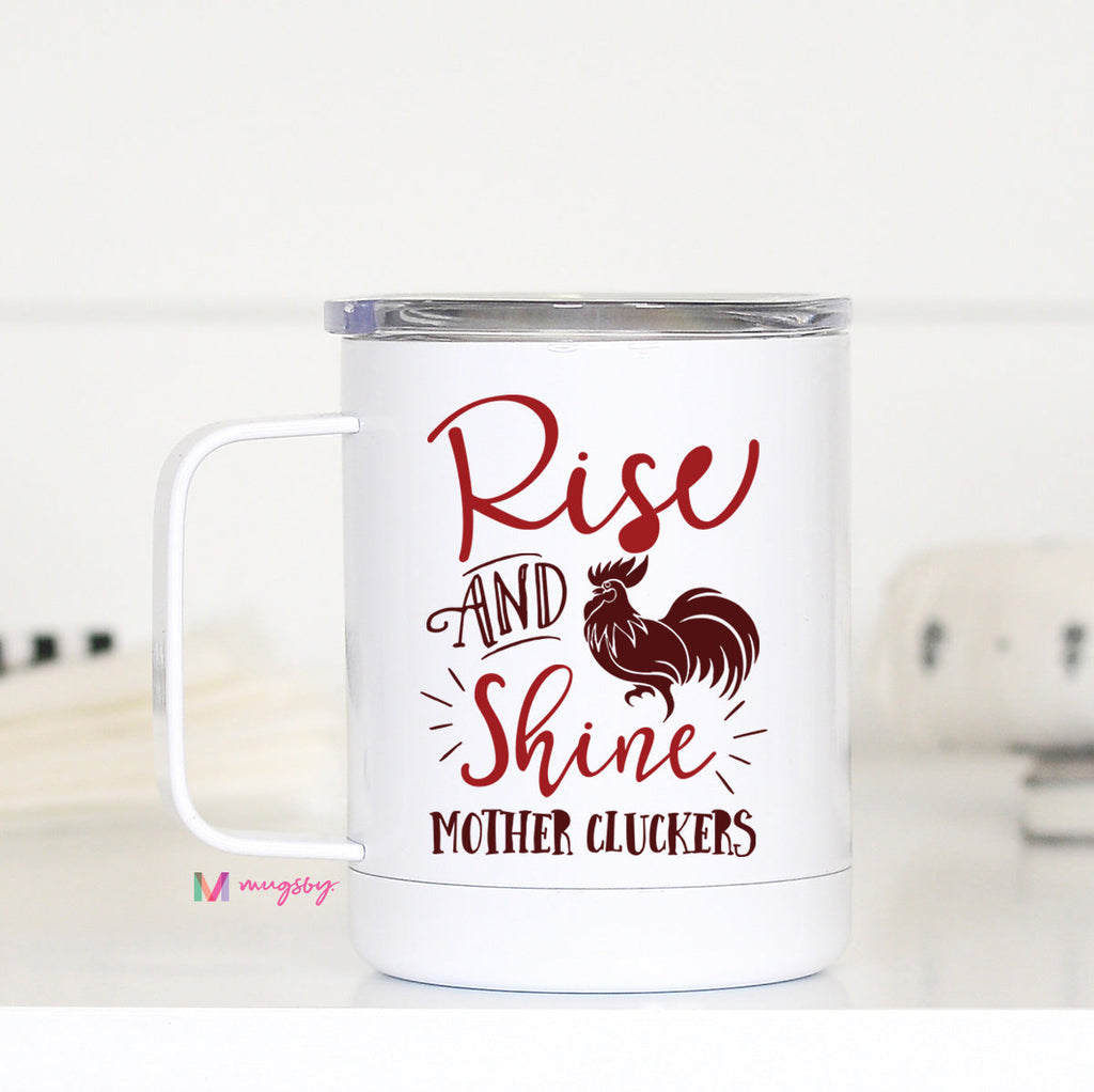 Cluckers Travel Mug-Dear Me Southern Boutique, located in DeRidder, Louisiana