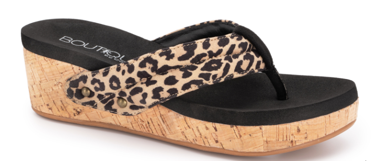 Corkys Wish Wedges - Leopard-Shoes-Dear Me Southern Boutique, located in DeRidder, Louisiana