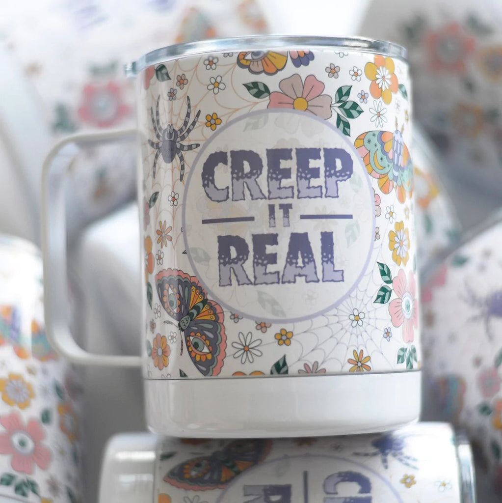 Creep It Real Travel Mug-Tumblers/Mugs-Dear Me Southern Boutique, located in DeRidder, Louisiana