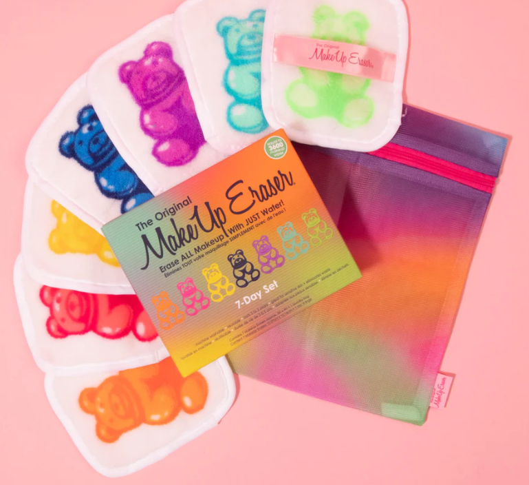 Gummy Bear 7-Day Set Makeup Eraser-Apparel & Accessories-Dear Me Southern Boutique, located in DeRidder, Louisiana