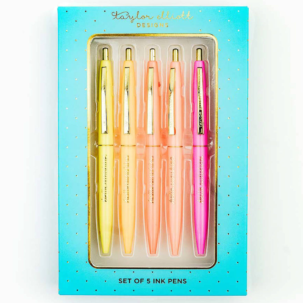 Hello Sunshine Ink Pen Set-Gifts-Dear Me Southern Boutique, located in DeRidder, Louisiana