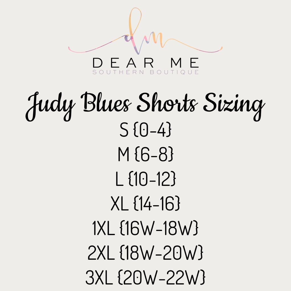 Judy Blue Shorts 150045-Bottoms-Dear Me Southern Boutique, located in DeRidder, Louisiana