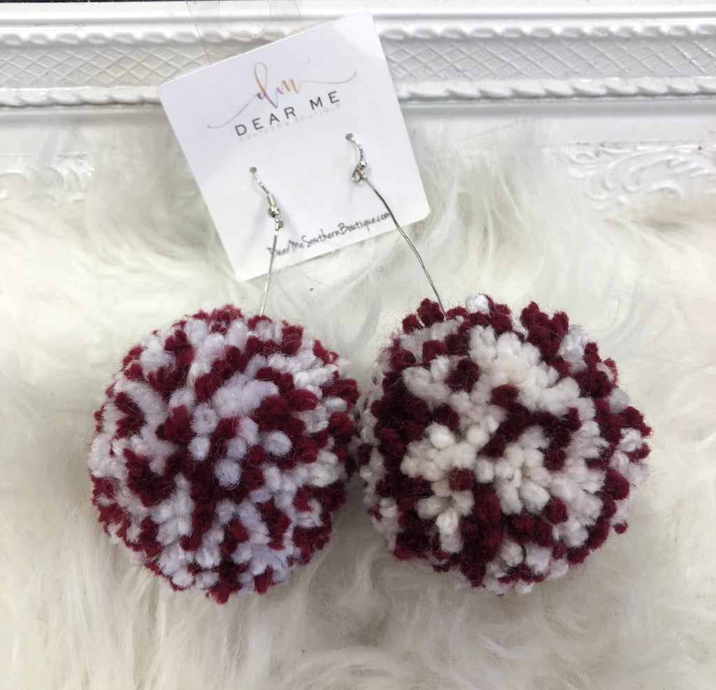 Pom Drops-Dear Me Southern Boutique, located in DeRidder, Louisiana
