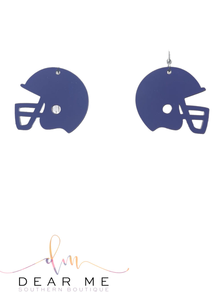 Purple Football Helmet-Apparel & Accessories-Dear Me Southern Boutique, located in DeRidder, Louisiana