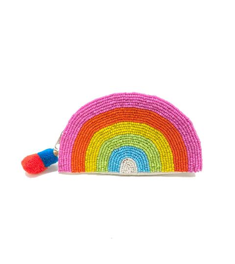 Rainbow Coin Purse-Dear Me Southern Boutique, located in DeRidder, Louisiana