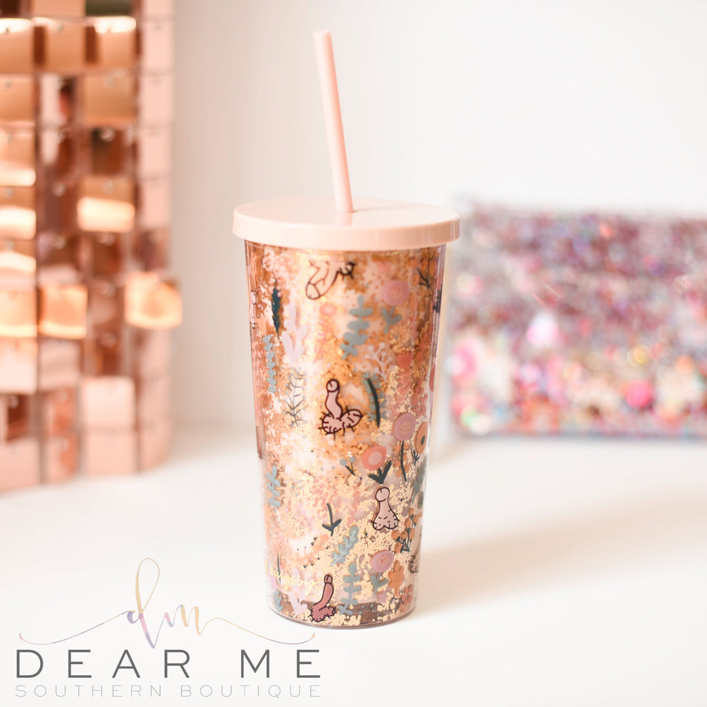 Richards Glitter Tumbler-Dear Me Southern Boutique, located in DeRidder, Louisiana