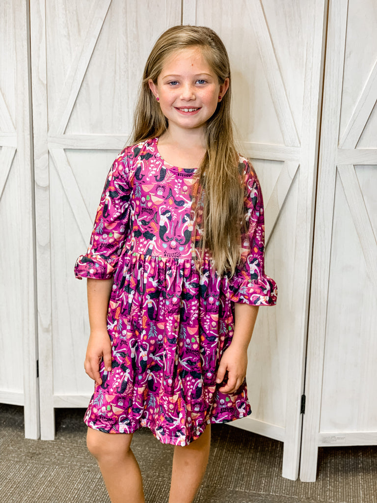 Under The Sea dress-Kids-Dear Me Southern Boutique, located in DeRidder, Louisiana
